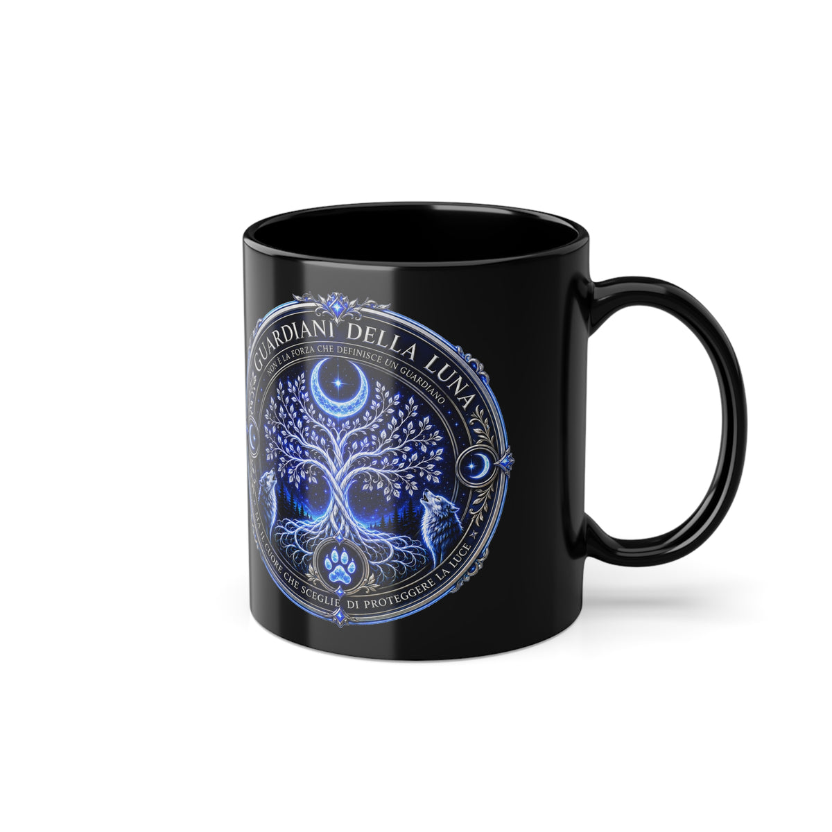 Tazza nera "Il mondo di Daniel"-La protezione di Kael