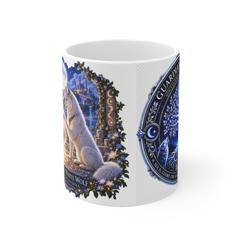 Tazza bianca"Il mondo di Daniel"- La promessa della luna