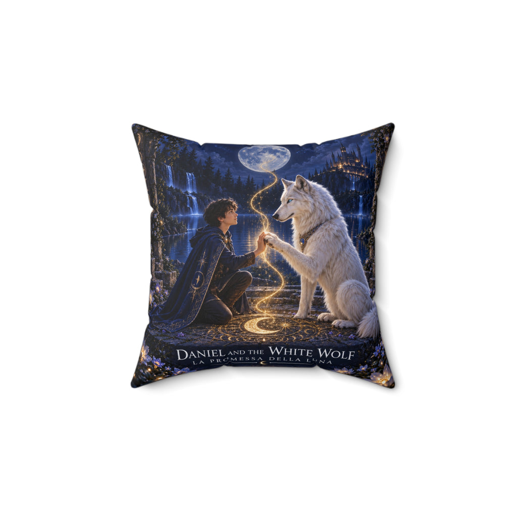 Daniel and the White Wolf – Cuscino La promessa della Luna