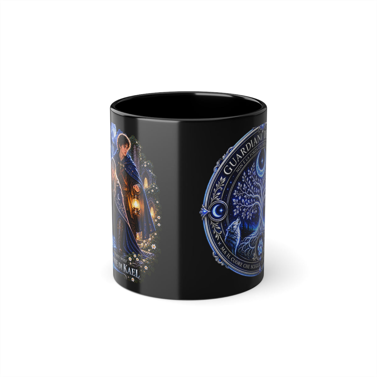 Tazza nera "Il mondo di Daniel"-La protezione di Kael